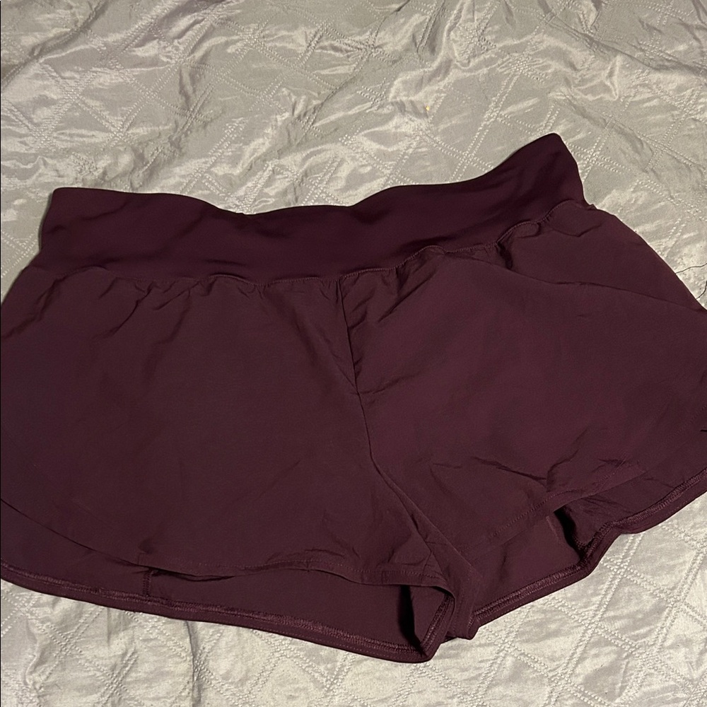 Avia Women's Deep Plum Athletic Shorts